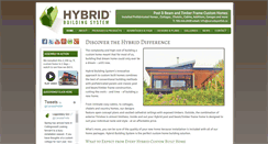 Desktop Screenshot of hybridbuildingsystem.com